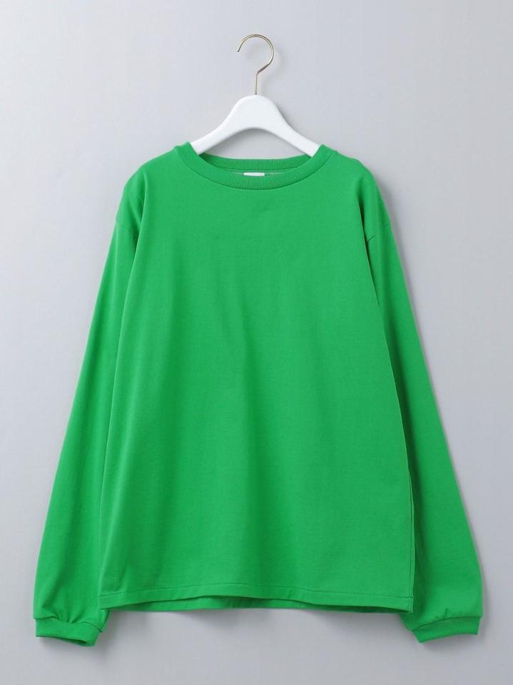 <6(ROKU)>COTTON BASIC LONG SLEEVE T-SHIRT/Tシャツ（ROKU）