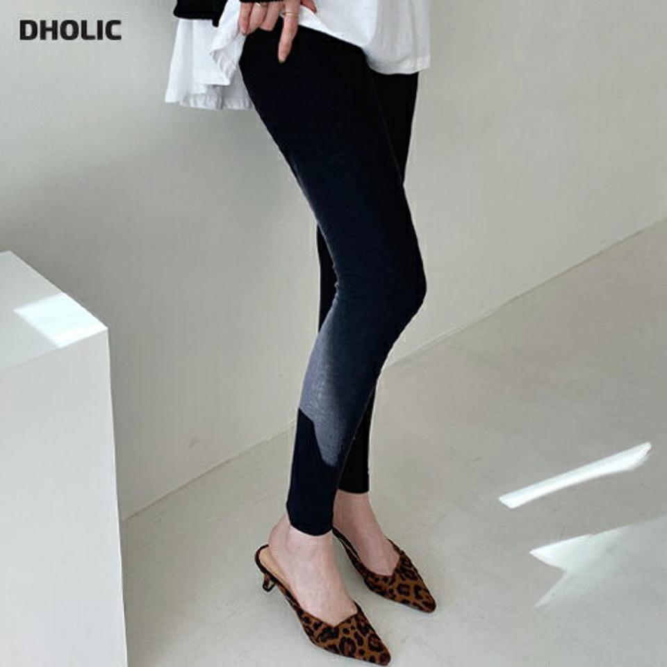 モダール混レギンス・全5色・t66940 レディース 【pt】【レギンス パンツ ズボン ロングパンツ モダール 単色 無地 シンプル カジュアル ラフ 秋 冬 韓国 ファッション】【ハイホリHIHOLLI】