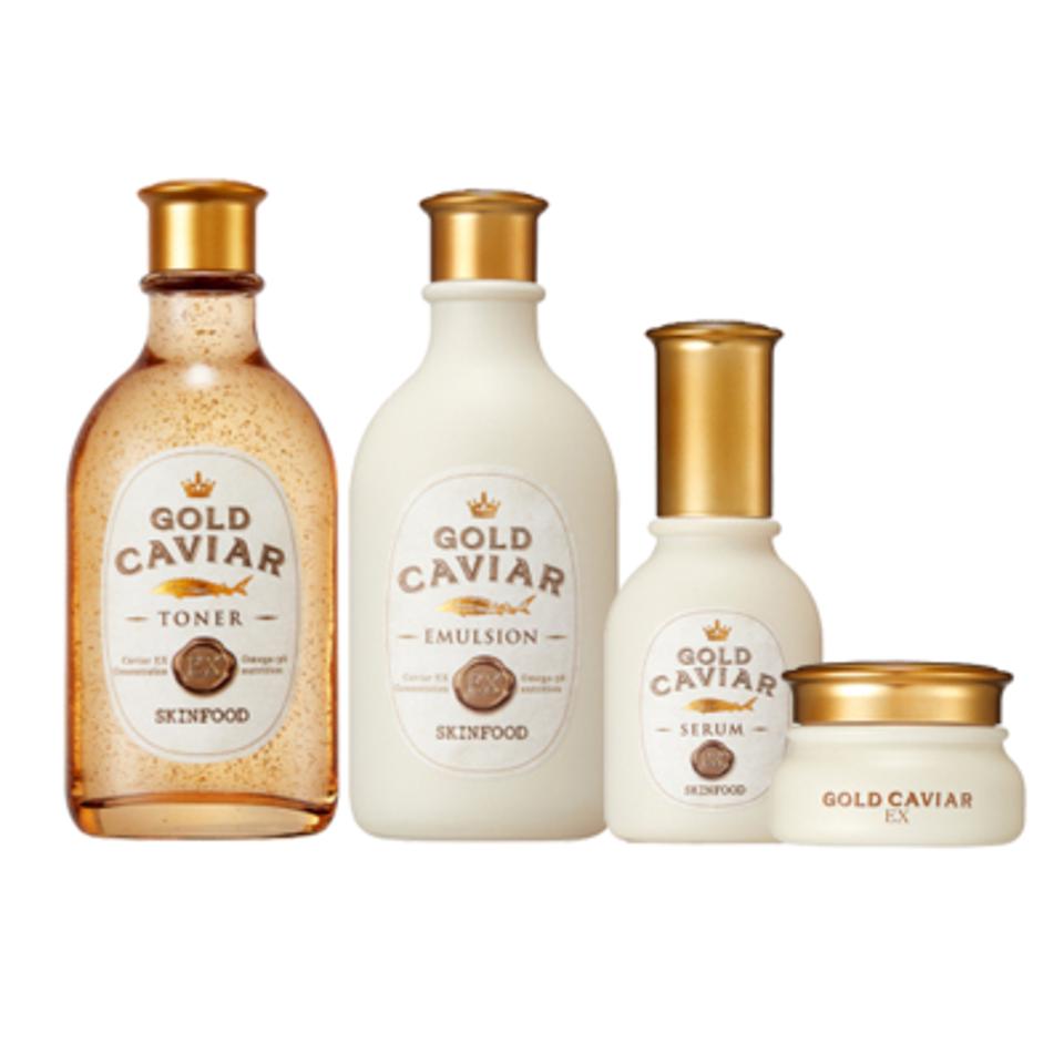 ゴールドキャビア EX スキンケア4点セット