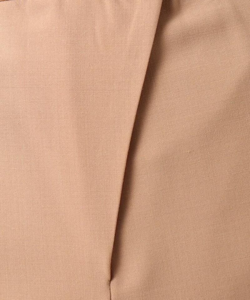 トスカーナノベルストレッチ テーパードパンツ