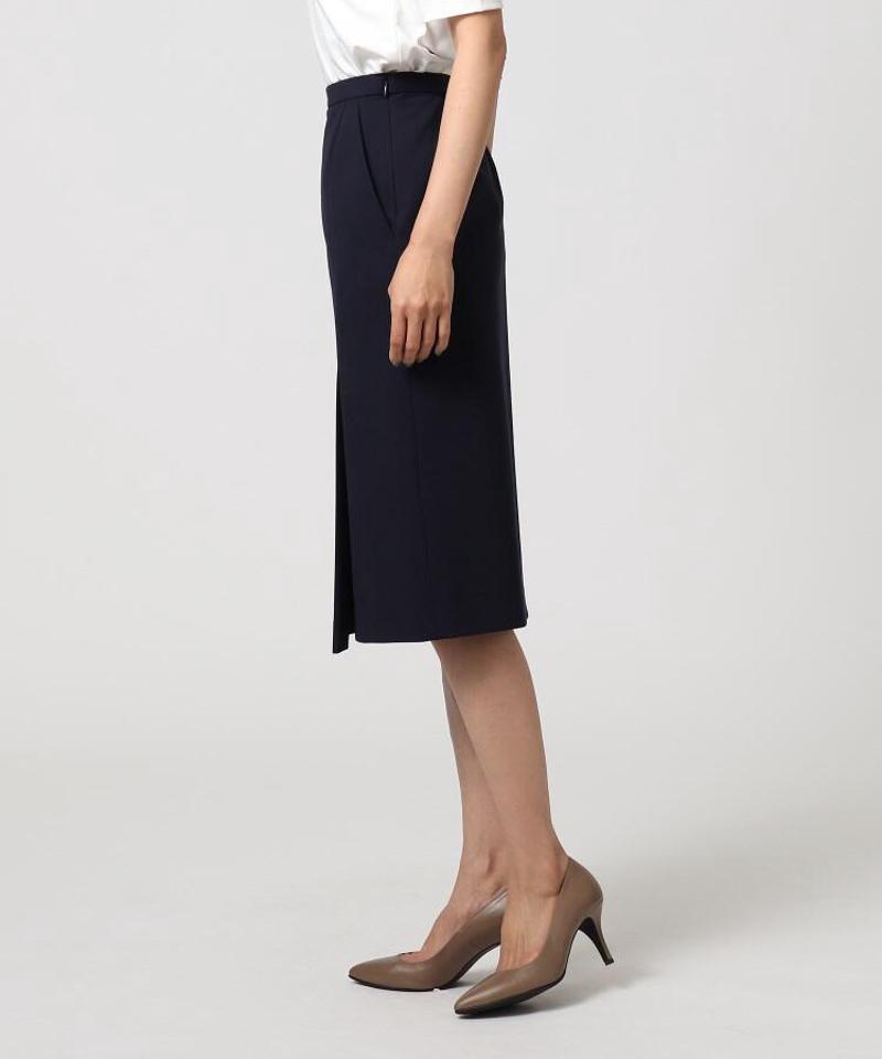 トスカーナノベルストレッチ ラップ風スカート