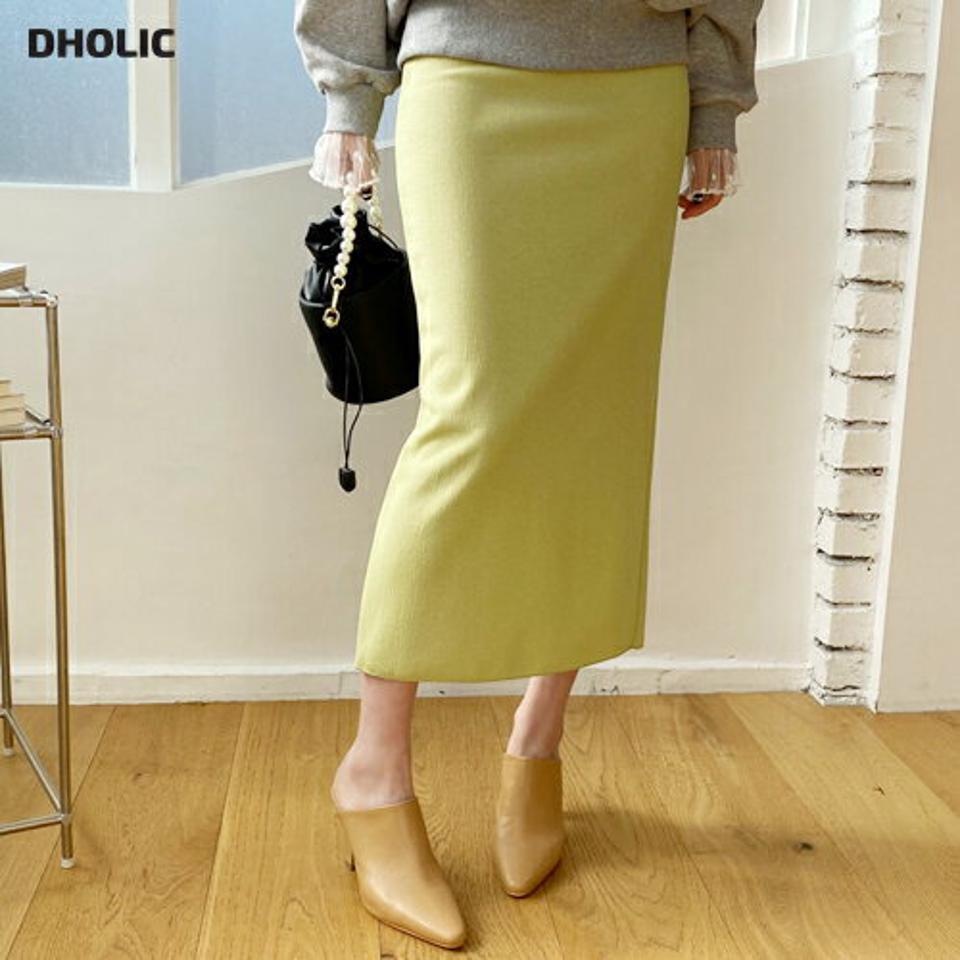 ストレートスリットスカート・全4色・t67001 レディース 【sk】【スカート ロング ロングスカート スリット ストレート 単色 無地 シンプル ベーシック 大人 きれいめ 秋 冬 韓国 ファッション】【ハイホリHIHOLLI】