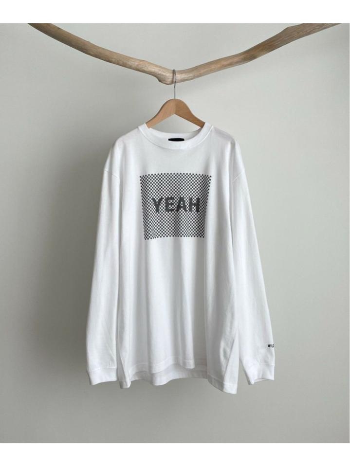 1975 TOKYO/1975 TOKYO(1975 トーキョー) "YEAH CHECKER"ロングTシャツ（1975 tokyo）