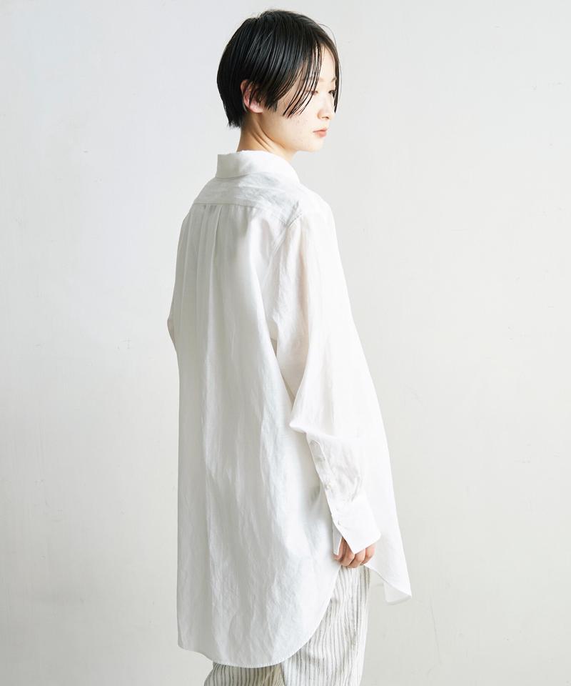 ○C/Cu/Liローン マニッシュシャツ（nitca）