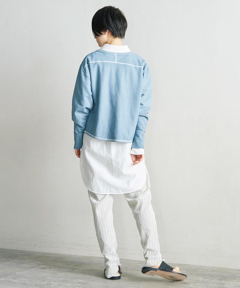 ○C/Cu/Liローン マニッシュシャツ（nitca）