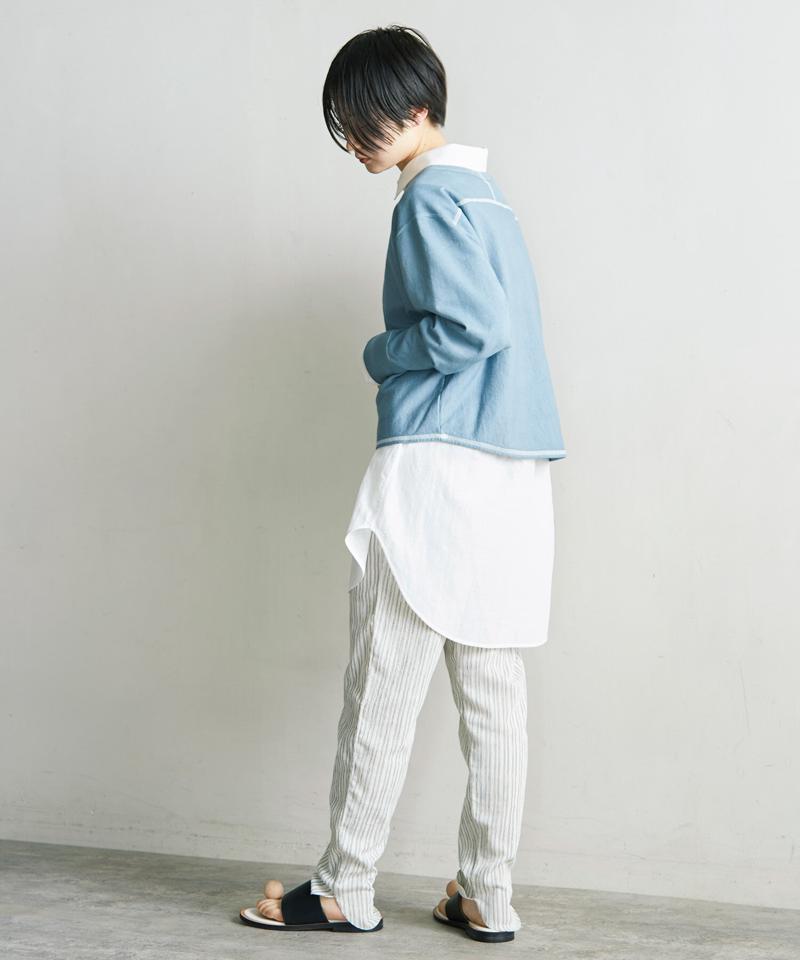 ○C/Cu/Liローン マニッシュシャツ（nitca）