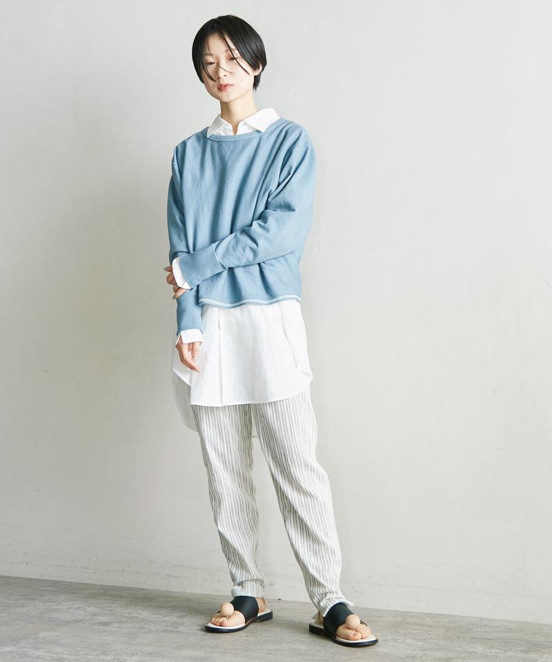 ○C/Cu/Liローン マニッシュシャツ（nitca）