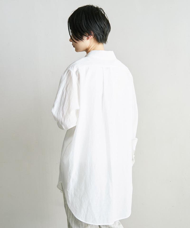 ○C/Cu/Liローン マニッシュシャツ（nitca）