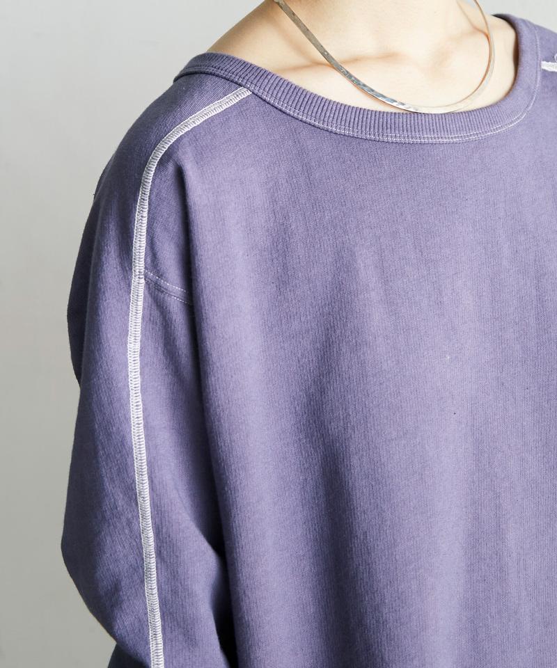 ○度詰めインレイチュニックＴ（nitca）
