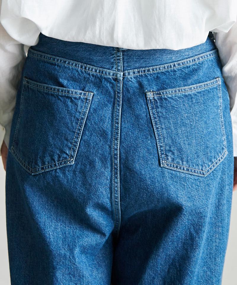 ○10ozデニム　ゆるストレートパンツ（nitca）