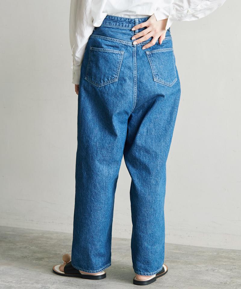 ○10ozデニム　ゆるストレートパンツ（nitca）