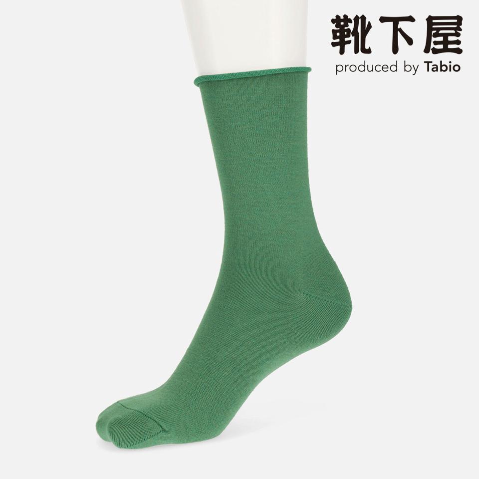 【全品送料無料★〜12/26 23:59迄】【あす楽】【Tabio】 【ECO】無地ロールソックス / 靴下屋 靴下 タビオ くつ下 レディース 日本製 2112ka