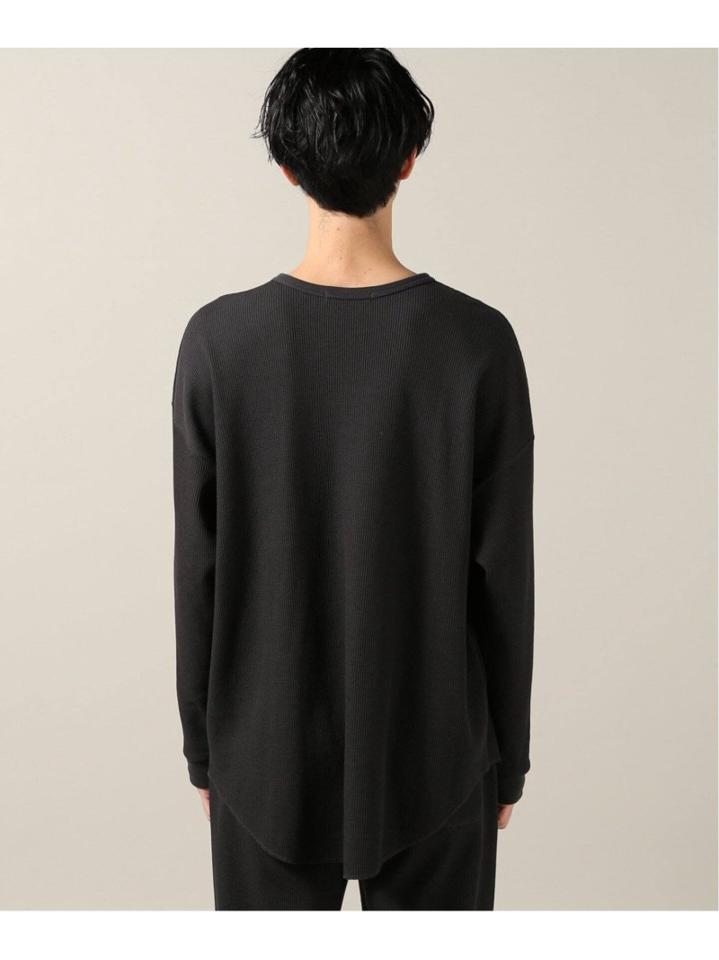 【ロンT+パンツ+巾着袋3点セット】T/Cワッフル ホームウェア セットアップ