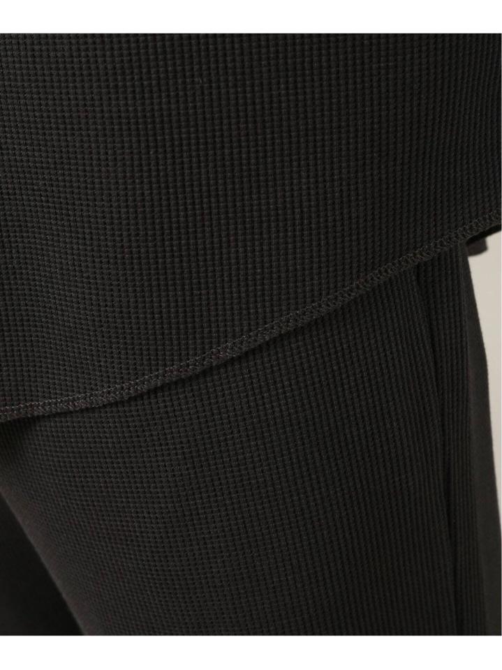 【ロンT+パンツ+巾着袋3点セット】T/Cワッフル ホームウェア セットアップ