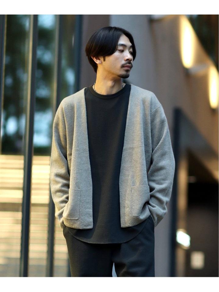 【ロンT+パンツ+巾着袋3点セット】T/Cワッフル ホームウェア セットアップ