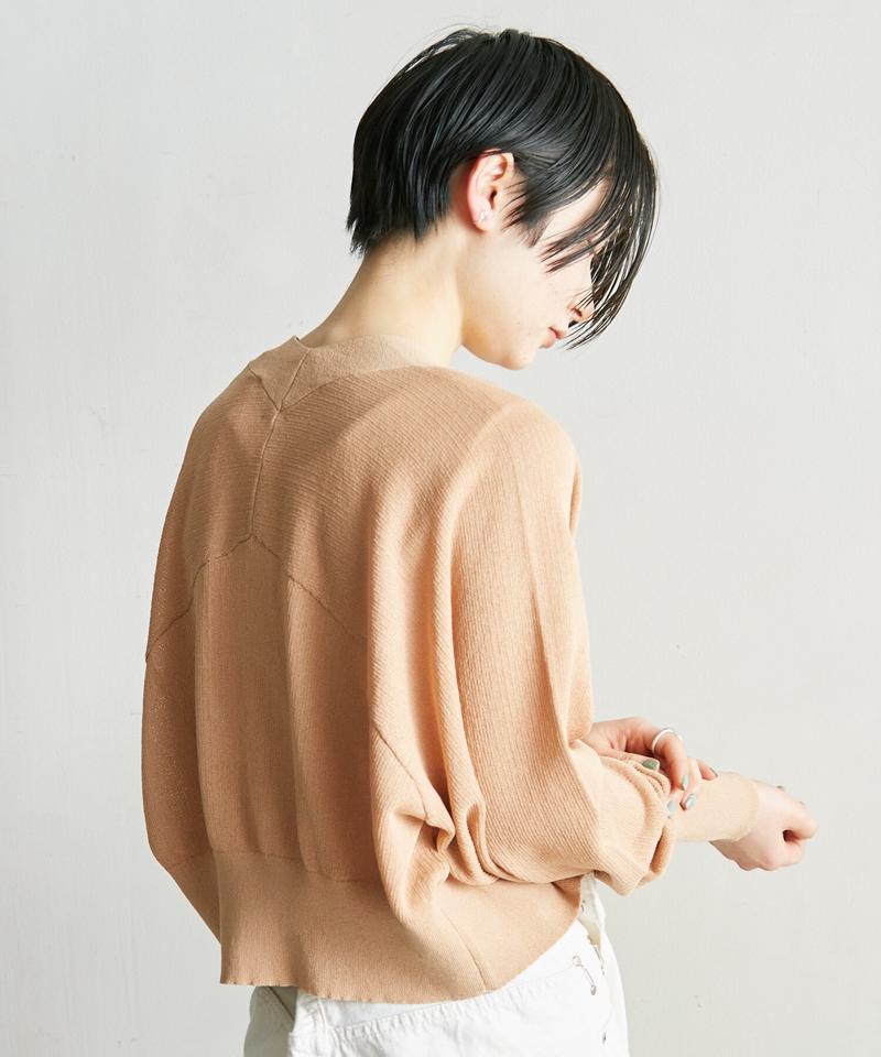 ○美濃和紙　チビカーディガン（nitca）