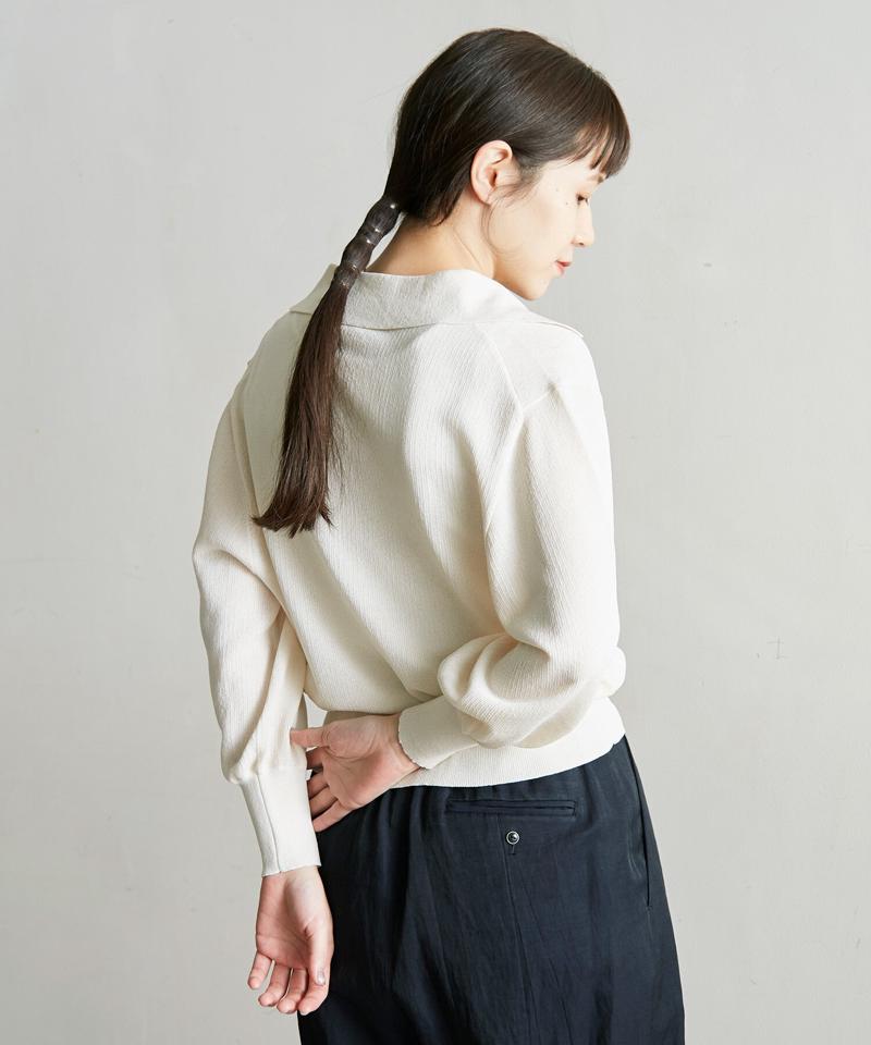 ○美濃和紙　スキッパープルオーバー（nitca）