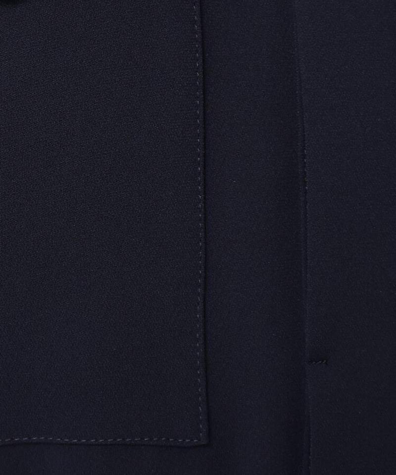 ◆バンドカラーシャツワンピース