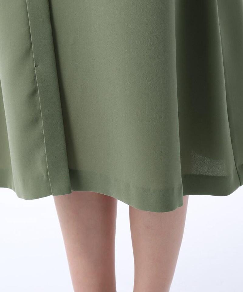 ◆バンドカラーシャツワンピース