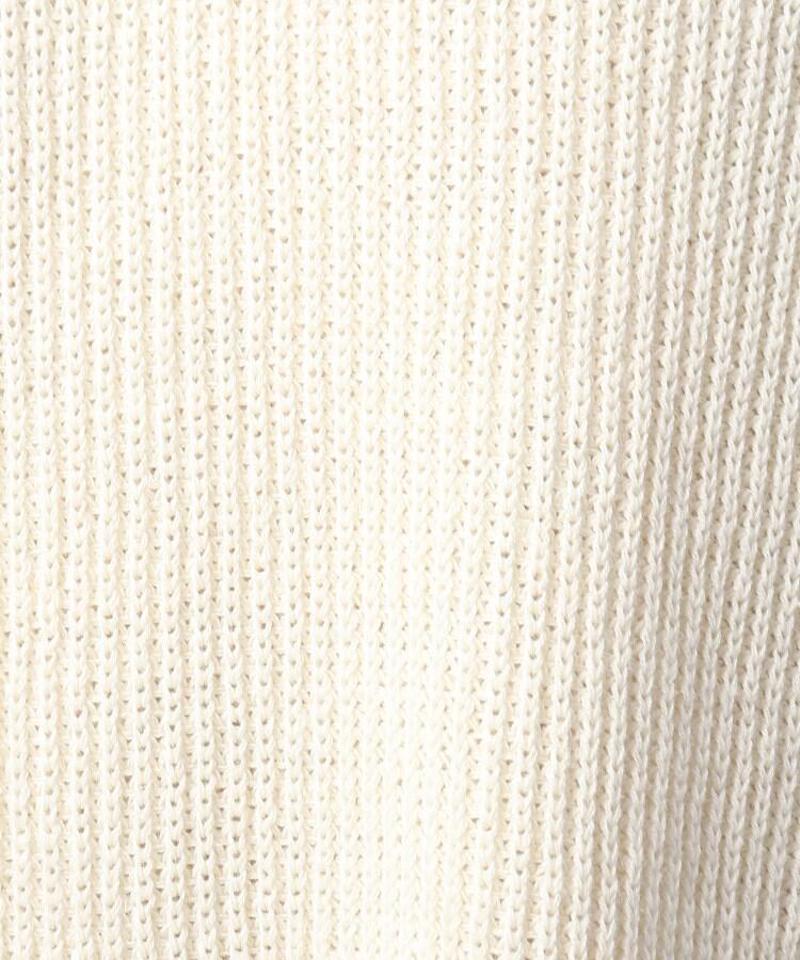 ◆コットンリネンラミーニット