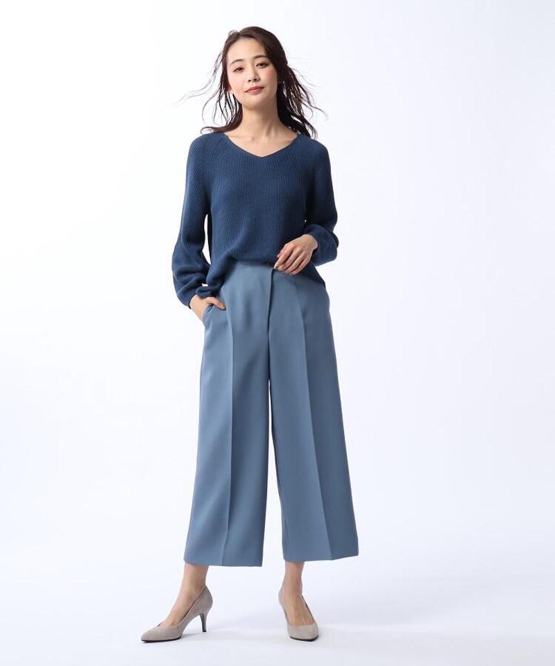 ◆コットンリネンラミーニット