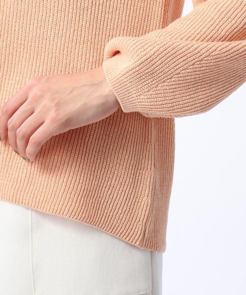 ◆コットンリネンラミーニット