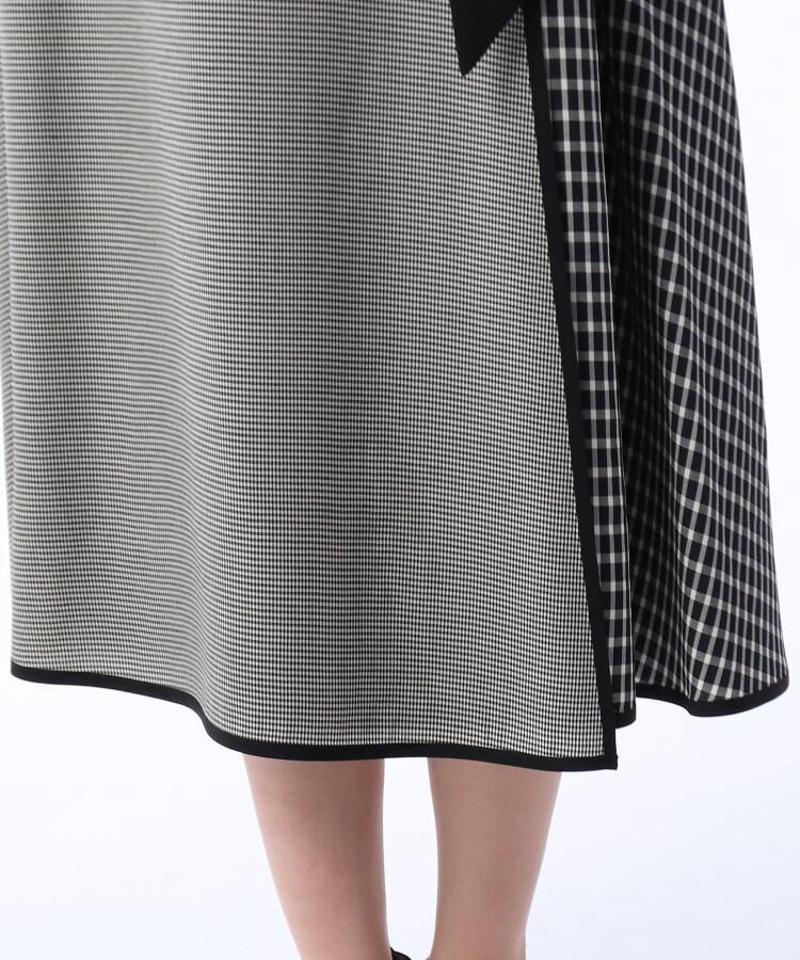 ◆袖フレアラップ風ワンピース