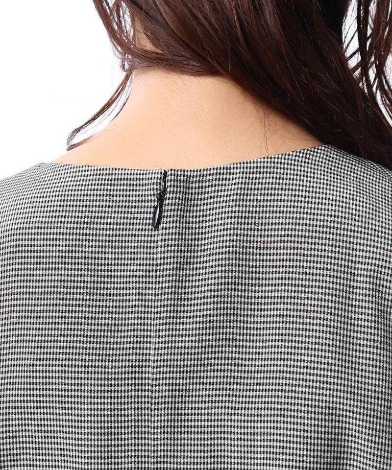 ◆袖フレアラップ風ワンピース