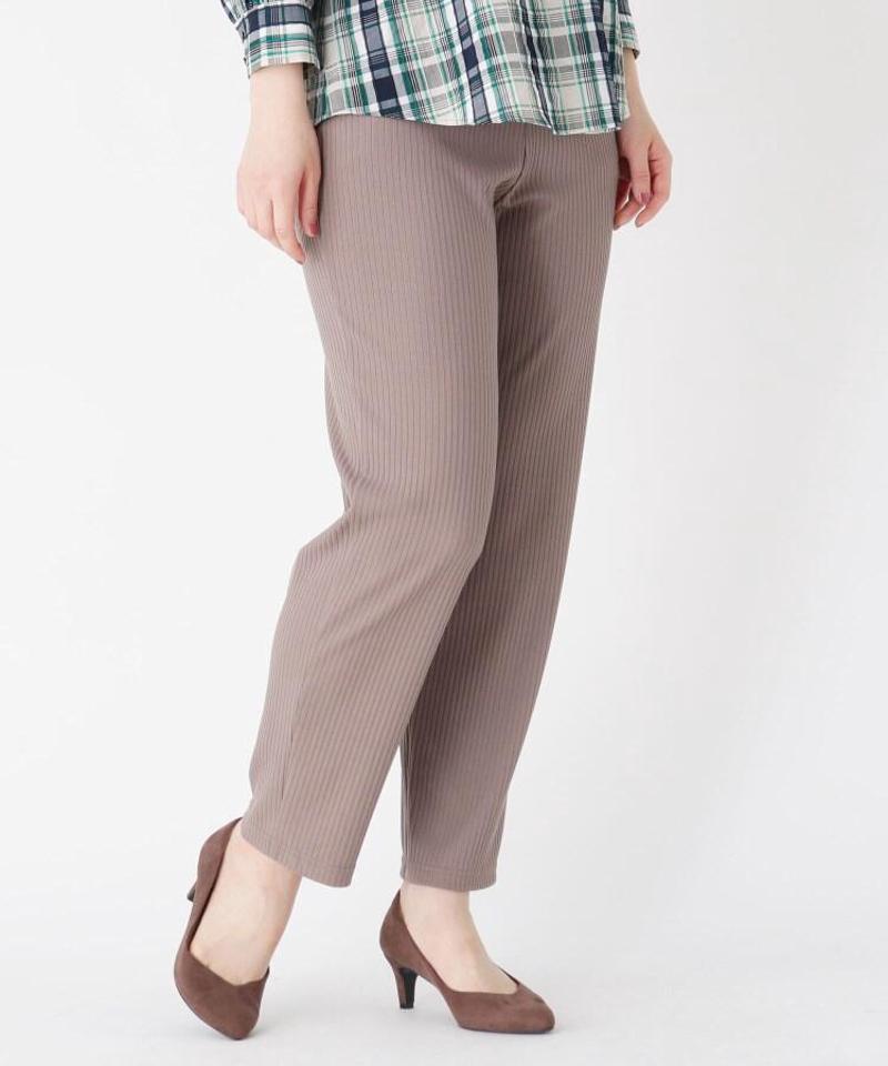 ストレッチリブパンツ
