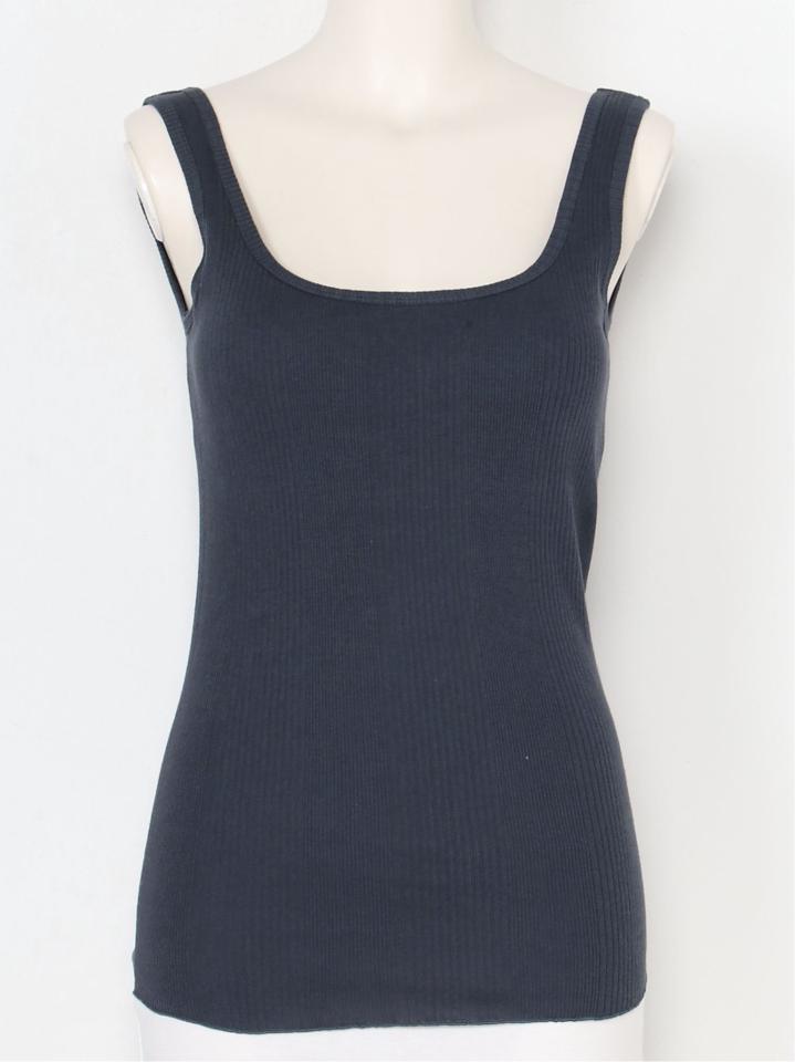 Organic Cotton ランダムリブバックオープン ブラタンク EMILY WEEK * IENA◆