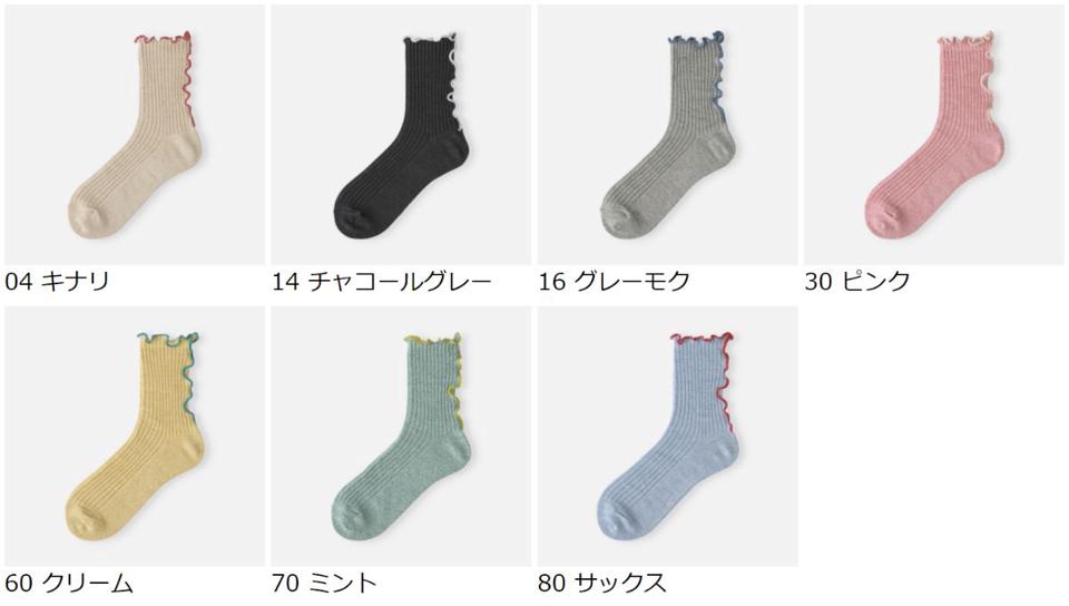 【あす楽】【靴下屋】 スペックバックメロウフリルソックス / 靴下 タビオ Tabio くつ下 クルー レディース 日本製 2106ka