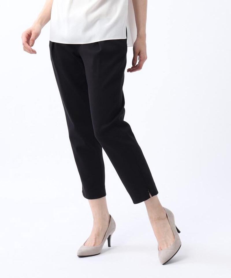 ◆裾スリットテーパードパンツ