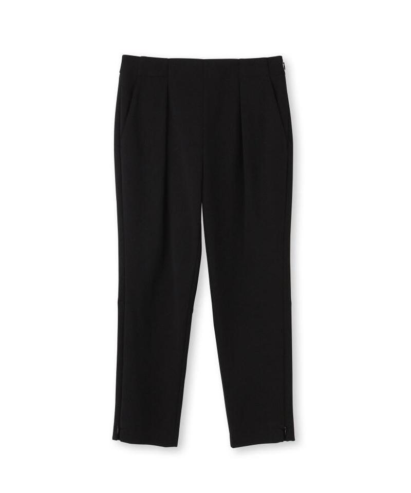 ◆裾スリットテーパードパンツ