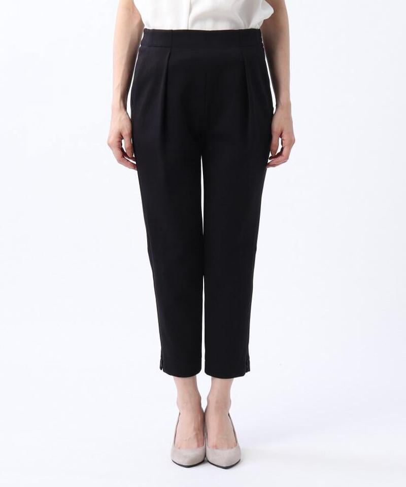 ◆裾スリットテーパードパンツ