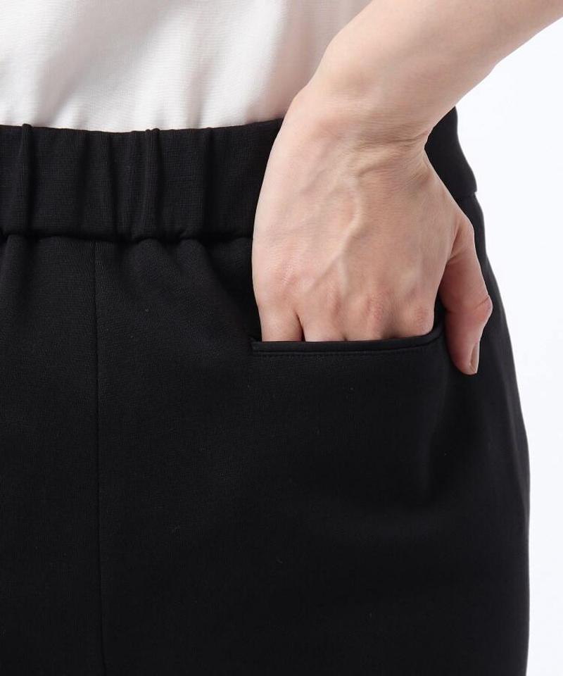 ◆裾スリットテーパードパンツ