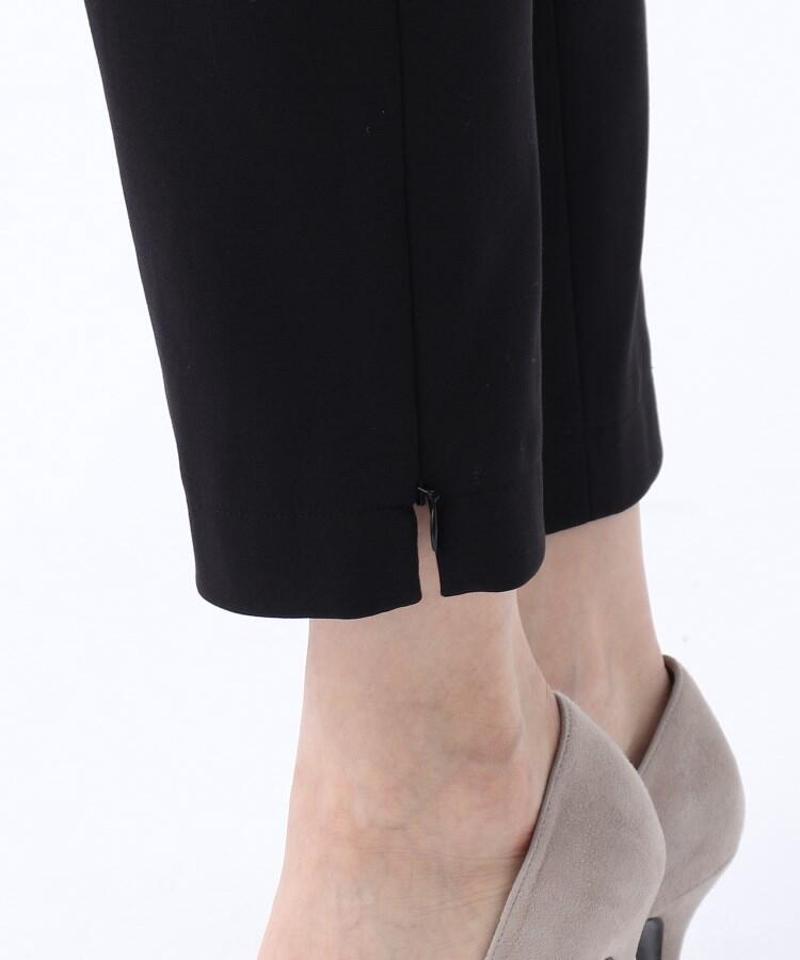 ◆裾スリットテーパードパンツ