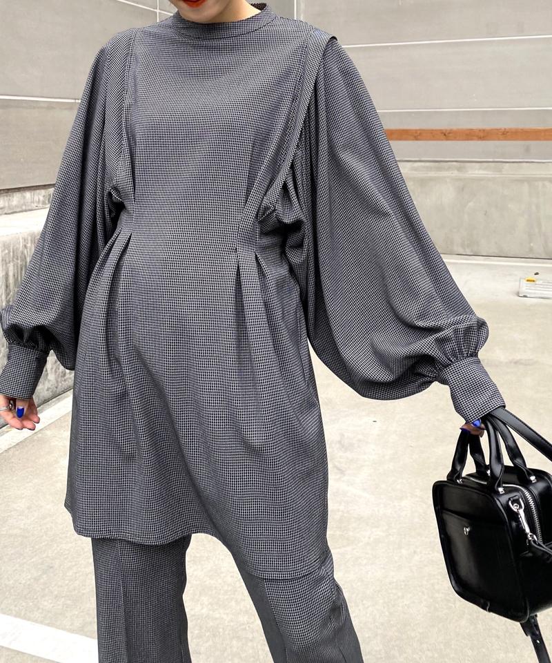 アソートペザントスリーブミニワンピ