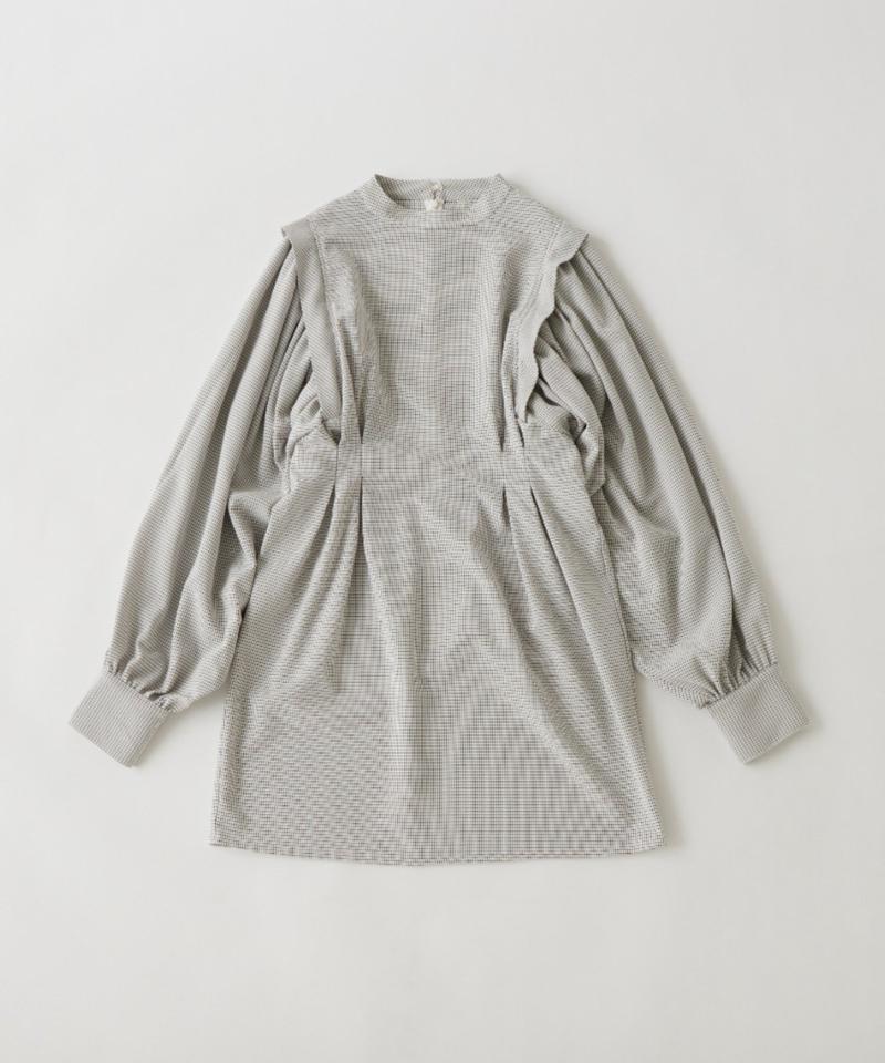 アソートペザントスリーブミニワンピ