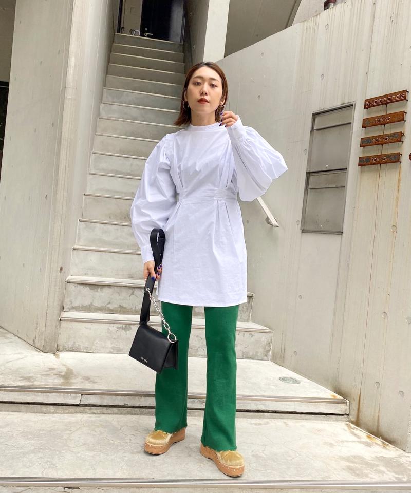 アソートペザントスリーブミニワンピ