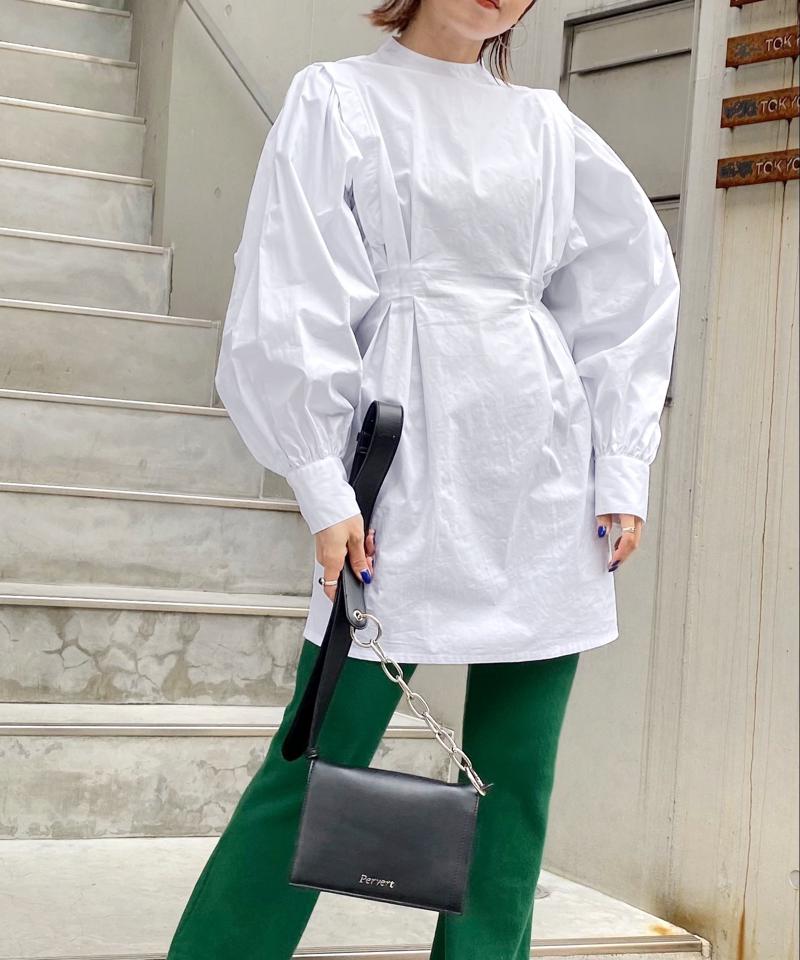 アソートペザントスリーブミニワンピ