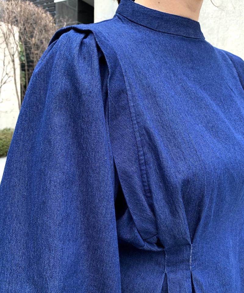 アソートペザントスリーブミニワンピ