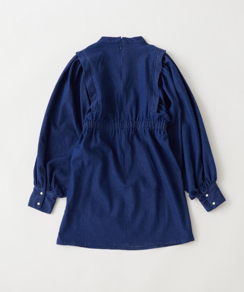 アソートペザントスリーブミニワンピ