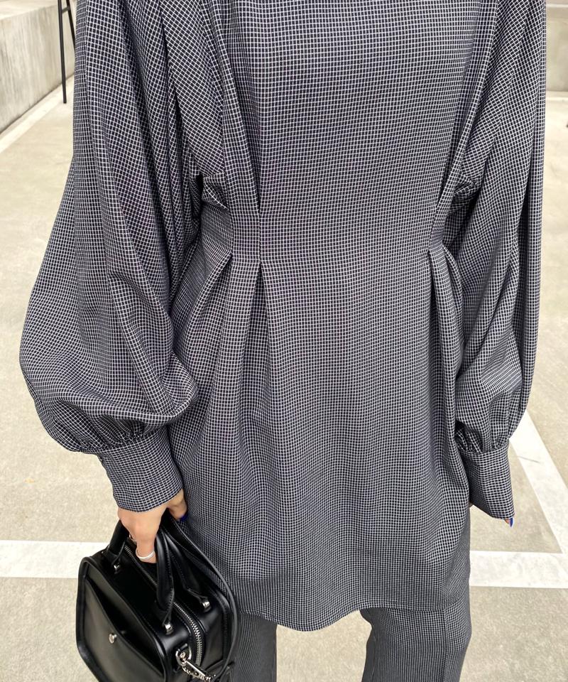 アソートペザントスリーブミニワンピ