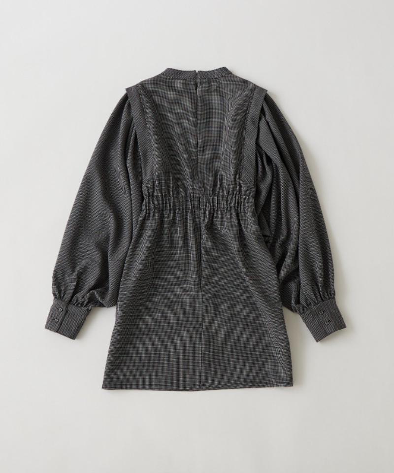 アソートペザントスリーブミニワンピ