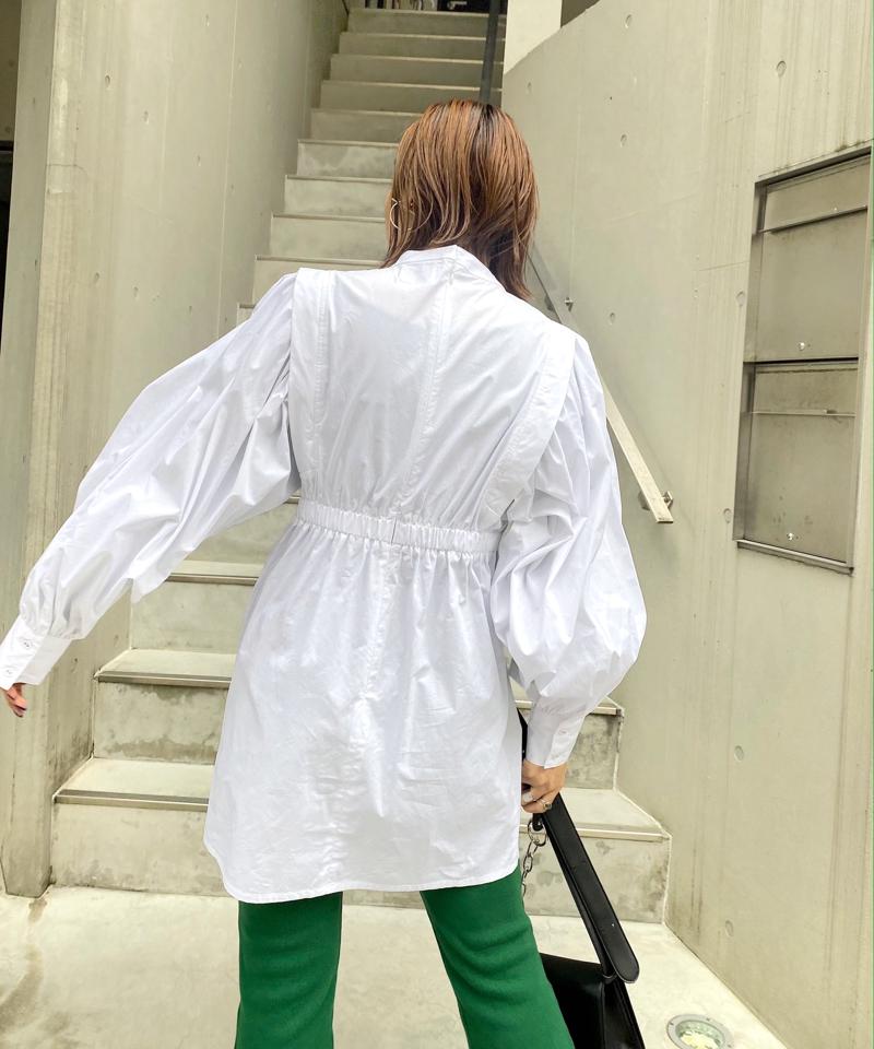 アソートペザントスリーブミニワンピ