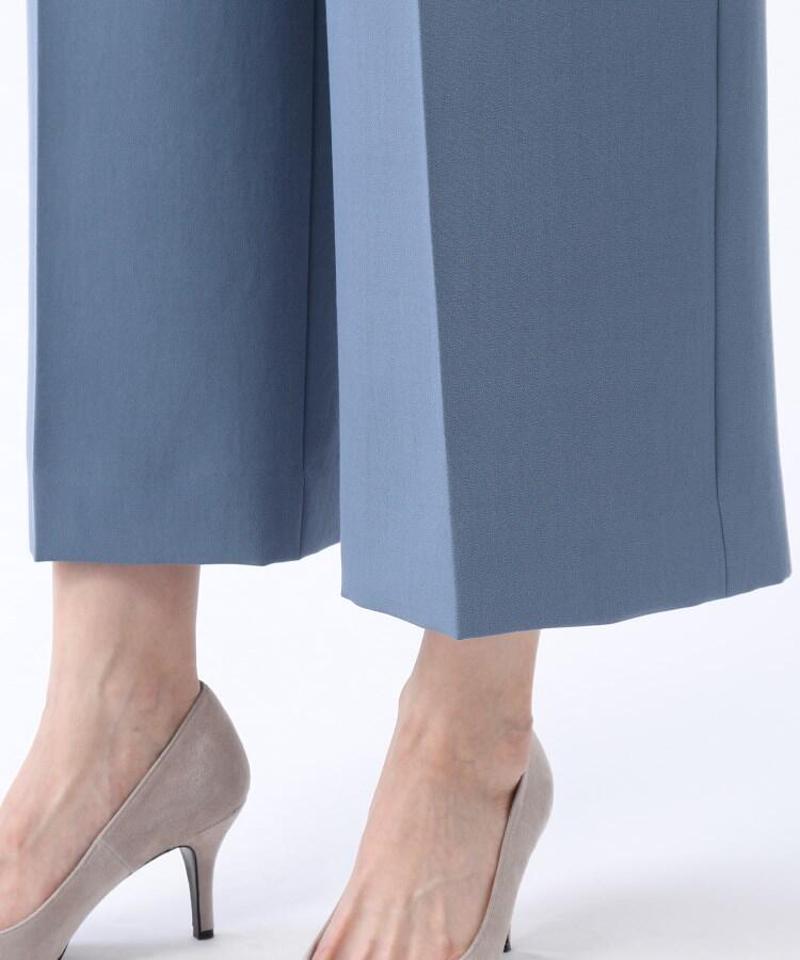 ◆ノベルクロス ワイドクロップドパンツ