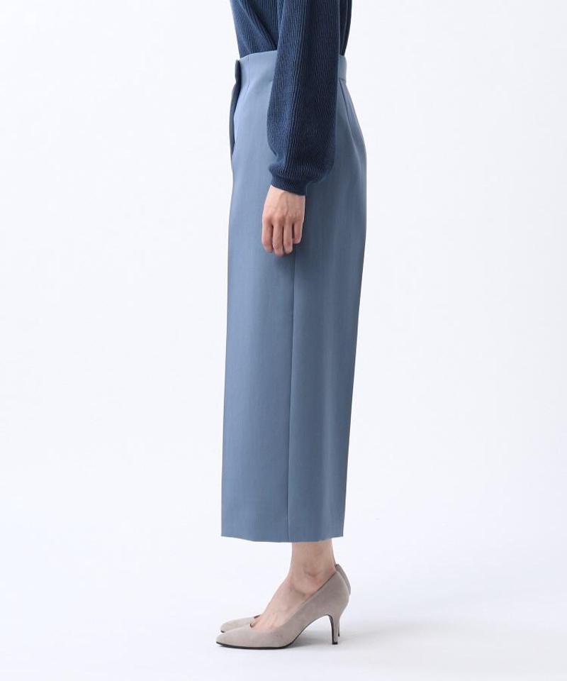 ◆ノベルクロス ワイドクロップドパンツ