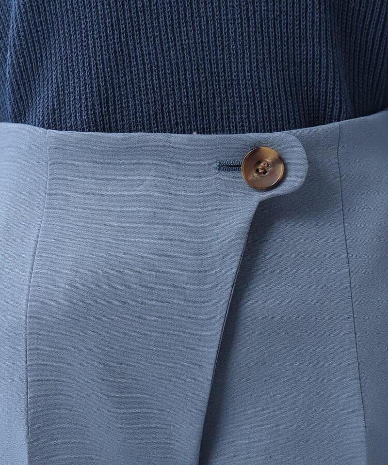 ◆ノベルクロス ワイドクロップドパンツ