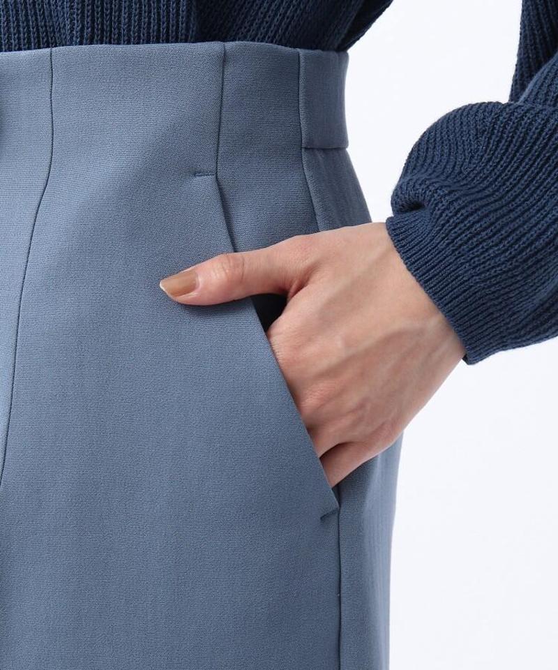 ◆ノベルクロス ワイドクロップドパンツ