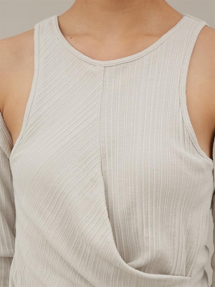 【emmi yoga】スリーブボレロ付きタンクトップ